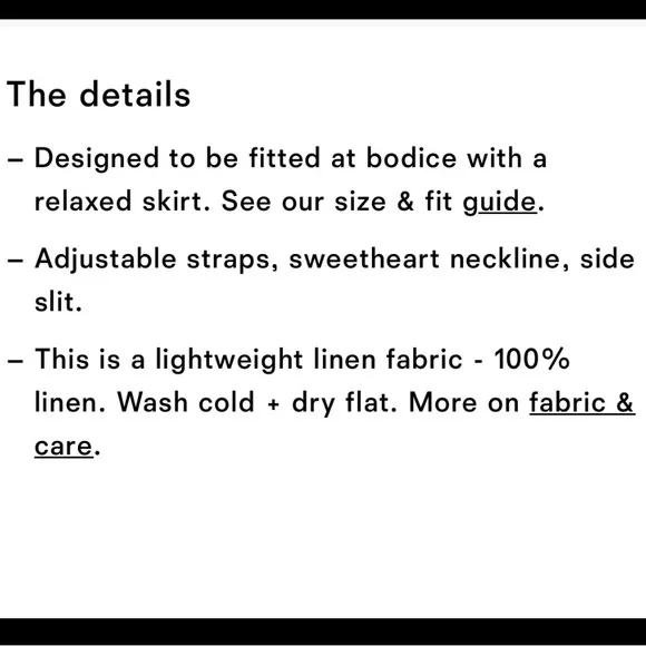 REFORMATION BEKKI LINEN DRESS - Picture 7 of 16